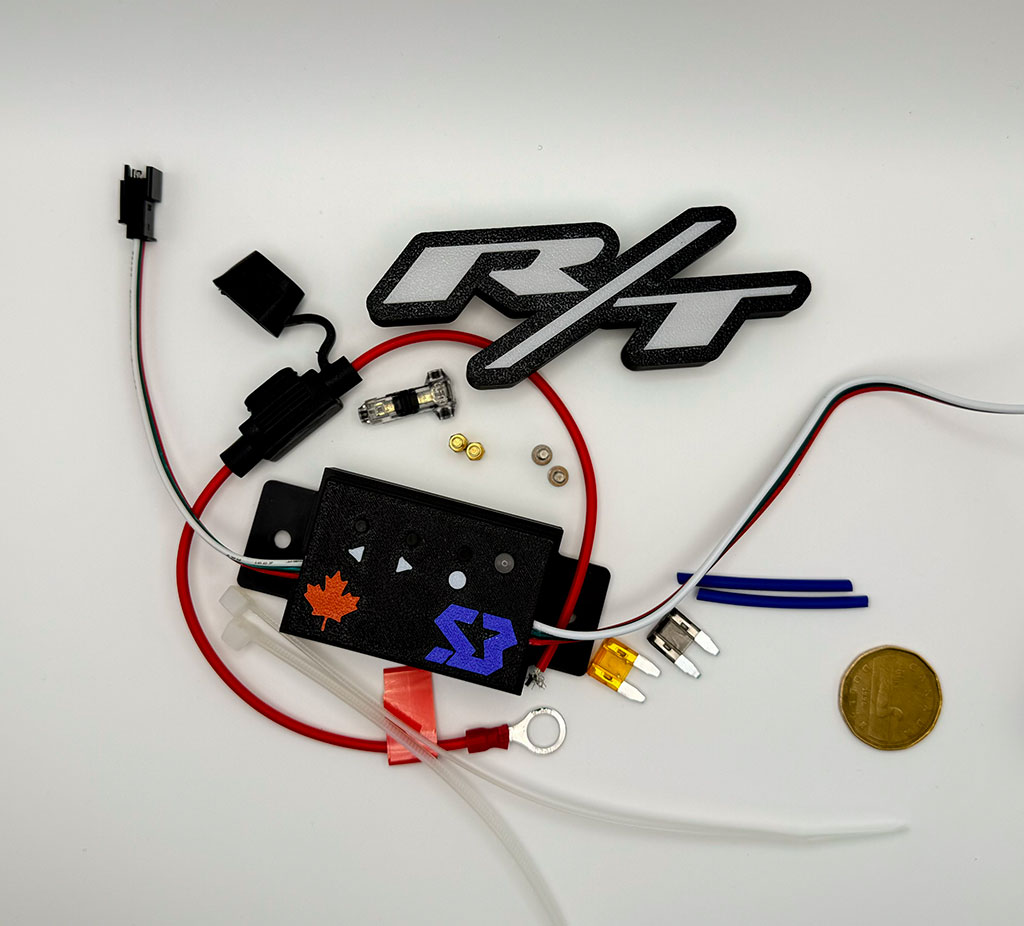 R/T LED Badge Combo Kit