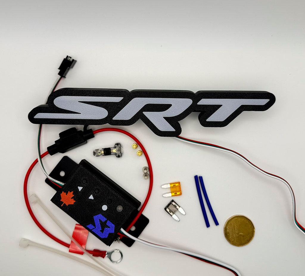 SRT LED Badge Combo Kit